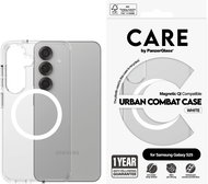 PanzerGlass CARE cover Samsung Galaxy S25 Urban Combat clear/white QI - Phone Cover