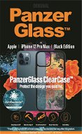 PanzerGlass ClearCase Antibacterial pre Apple iPhone 12 Pro Max Black edition - Kryt na mobil