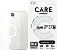 PanzerGlass CARE cover Apple iPhone 17e/16e MagSafe Star Lit glitter/white - Phone Cover