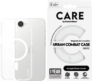 PanzerGlass CARE cover Apple iPhone 17e/16e MagSafe Urban Combat clear/white - Phone Cover