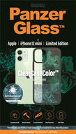 PanzerGlass ClearCase Antibacterial für Apple iPhone 12 mini (Grün - Racing Green) - Handyhülle