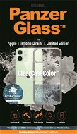 PanzerGlass ClearCase Antibacterial - Apple iPhone 12 mini (ezüst - Satin Silver) - Telefon tok