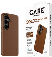PanzerGlass CARE cover Samsung Galaxy S26 SOLO Qi brown vegan leather - Phone Cover