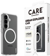 PanzerGlass CARE cover Samsung Galaxy S26 Urban clear/white Qi + 1-year anti-yellowing warranty - Phone Cover
