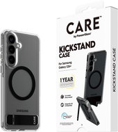 PanzerGlass CARE cover Samsung Galaxy S26+ clear/black Kickstand Qi + 1-year anti-yellowing warranty - Phone Cover