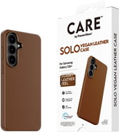 PanzerGlass CARE cover Samsung Galaxy S26+ SOLO Qi brown vegan leather - Phone Cover