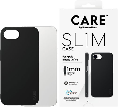 PanzerGlass CARE cover Apple iPhone 17e/16e SL1M MagSafe black - Phone Cover - Main image
