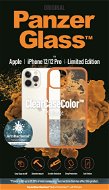 PanzerGlass ClearCase Antibacterial - Apple iPhone 12/12 Pro (narancssárga - PG Orange) - Telefon tok