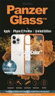 PanzerGlass ClearCase Antibacterial - Apple iPhone 12 Pro Max (narancssárga - PG Orange) - Telefon tok