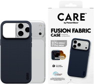 PanzerGlass CARE kryt Apple iPhone 18 Pro Max/17 Pro Max Fusion Fabric MagSafe modrý (Woven Case) - Phone Cover