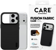 PanzerGlass CARE kryt Apple iPhone 18 Pro/17 Pro Fusion Fabric MagSafe černý (Woven Case) - Phone Cover