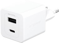 PanzerGlass Empower Charger Turbo GaN 35 W 1x USB-C + 1x USB-A, white - AC Adapter