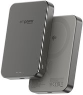 PanzerGlass Empower wireless Qi2 powerbank 10000 mAh, MagSafe, grey, hlic body - Power Bank