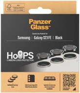 Ochranné sklo na objektív PanzerGlass HoOps Samsung Galaxy S23 FE – ochranné krúžky na šošovky fotoaparátu – čierne - Ochranné sklo na objektiv