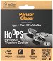 PanzerGlass HoOps Apple iPhone 15 Pro/15 Pro Max kamera védő gyűrű - fehér titán - Kamera védő fólia