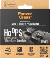PanzerGlass HoOps Apple iPhone 15 Pro/15 Pro Max - ochranné kroužky pro čočky fotoaparátu - přírodní - Ochranné sklo na objektiv