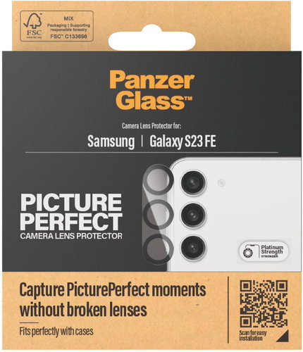 PanzerGlass Camera Protector Samsung Galaxy S23 FE - Camera Glass - Main image