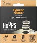 PanzerGlass HoOps Apple iPhone 15/15 Plus - ochranné kroužky pro čočky fotoaparátu - žlutý hliník - Camera Glass