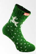 Socks from grandma Green hand knitted size. S - Charity