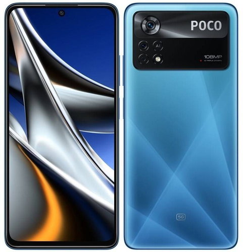 POCO X4 Pro 5G 128GB Blue - Mobile Phone - Main image