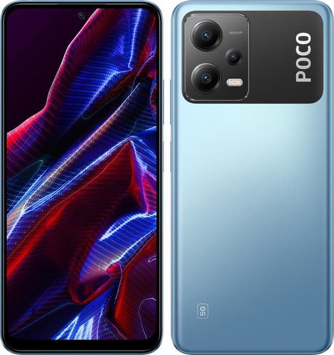 POCO X5 5G 6GB/128GB modrá - Mobile Phone - Main image