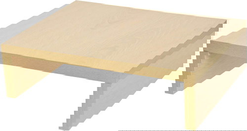 Monitor Stand, 10cm, beige - Monitor Stand - Main image