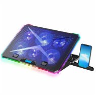 EVOLVEO Ania 9 RGB, adjustable laptop stand - Laptop Cooling Pad
