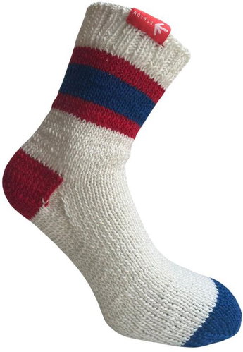 Cheering for the Blue Streak: Socks from Grandma M - Charity - Main image
