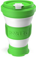 Mug POKITO Collapsible Coffee Cup, 3-in-1, Lime - Hrnek