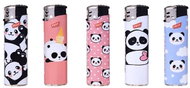 Polyflame PROF Cute Panda, pack of 5 - Lighter