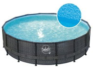 POLYGROUP Swing frame pool 4,27 × 1,07m - RATAN motif - Pool