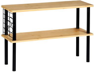 Kesper Two-tier kitchen shelf, bamboo - Shelf
