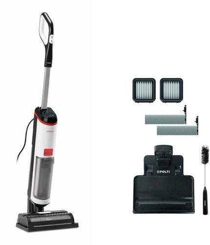 POLTI Rollysteam WD10 3in1 floor washing machine with steam, network - Hard Floor Cleaner - Main image