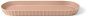 Blim Plus Servírovací tác oválný Minerva M VS6-335 Pink Sand, 37,5 cm - Tablett