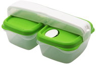 Bama Snack set for food storage and transport, green - Lunch Box