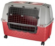 Bama Cestovní přepravka na kolečkách pro psy a kočky, bordó - Dog Carriers