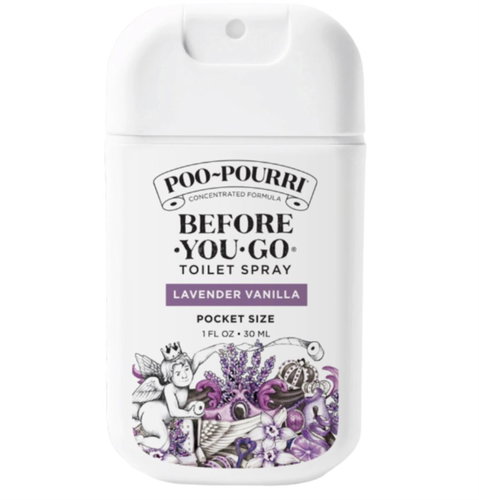 POO-POURRI Lavender Vanilla pocket size 1FL oz–30ml - Air Freshener - Main image