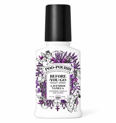 POO-POURRI Lavender Vanilla toilet spray, 118ml/4oz - Air Freshener - Main image