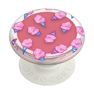 PopSockets Gen.2 PopLips - 100% Cotton Candy - Mit Lippenbalsam Zuckerwatte - Handyhalterung
