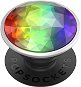 PopSockets PopGrip Gen.2, Disco Crystal Rainbow, 3D szivárvány diszkó gömb - Telefontartó