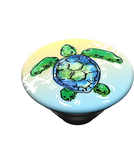 PopSockets PopTop Gen.2 Tortuga Turtle on the Beach - Holder - Main image