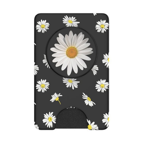 PopSockets PopWallet + White Daisy - Phone holder - Main image
