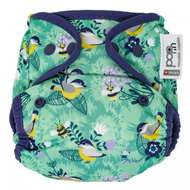 Pop-in Growing Diaper AIO Popper bamboo Round the Garden - Nappies