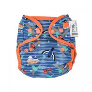 Pop-in Growing Diaper AIO Popper bamboo Twilight Garden - Nappies