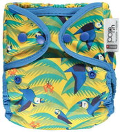 Pop-in Top panties AIO Parrot - snaps - Nappies