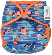 Pop-in Top panties AIO Twilight Garden - snaps - Nappies