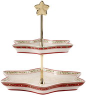 VILLEROY & BOCH WINTER BAKERY DELIGHT Christmas, two-tier - Cake Plate