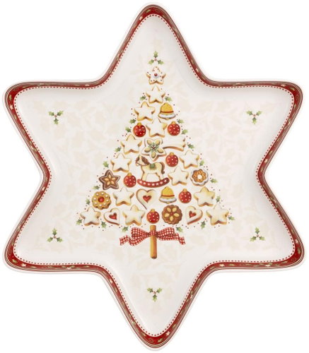 VILLEROY & BOCH WINTER BAKERY DELIGHT Star, 37 cm - Small Bowl - Main image