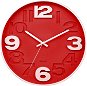 Nástěnné hodinyDesignové (červená) - 25 cm - Nástěnné hodiny