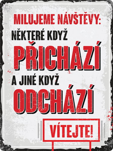 30x40 Visits - Sign - Main image